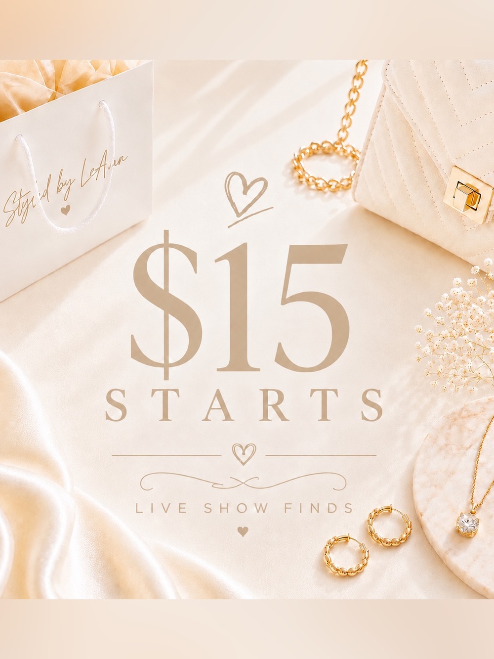 $15 Starts ✨ Live Show